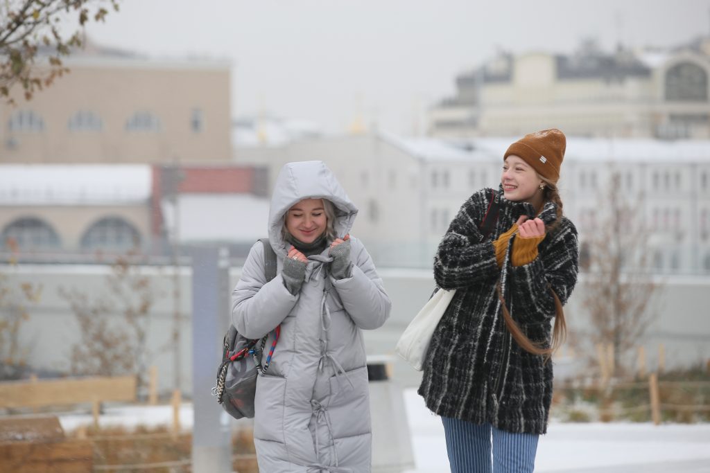 Москву захватит пасмурный циклон со снежными тучами