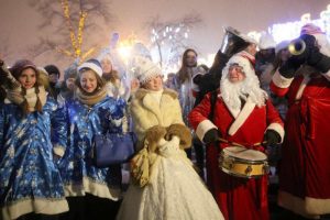 Москвичи проголосуют, как и где праздновать новогоднюю ночь в столице. Фото: Антон Гердо, «Вечерняя Москва»