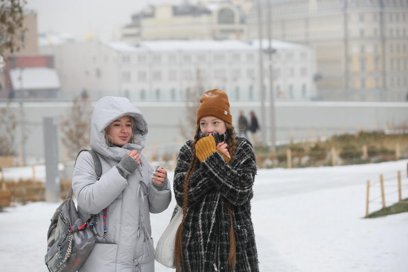 В Москве сохранится «минусовая температура»