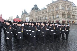 Кадеты 34-го сводного парадного расчета Южного округа. Фото предоставлено Александром Азаровым