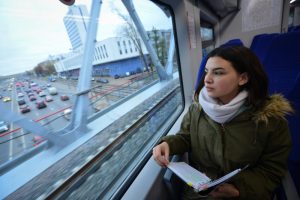 Ожидается, что в следующем году поезда МЦК перевезут более 120 миллионов человек. Фото: архив, «Вечерняя Москва»