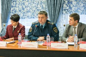 Совещание по безопасности. Фото: пресс-служба Управления по ЮАО Главного управления МЧС России по г. Москве