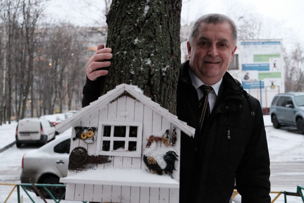 Даже пень стал сказочным воином