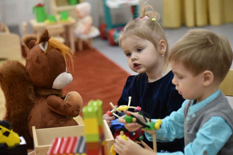 Круглый детский сад откроют на юге Москвы до конца года