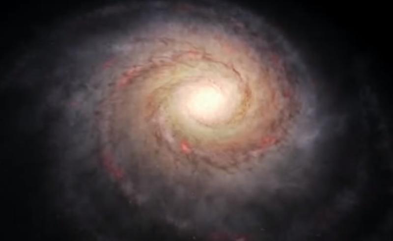 В NASA запечатлили «взрывную» галактику