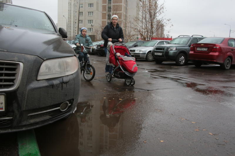 Правильная парковка для автомобиля