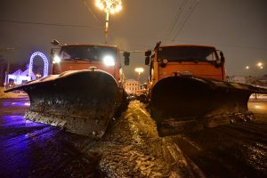 На трафик серьезно влияет погода.Фото: Антон Гердо