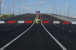 Возведение трех эстакад подходит к концу на участке Северо-Западной хорды Москвы