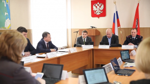 Состоялся отчет начальника ОМВД России по району Братеево перед представителями муниципальных образований по итогам оперативно-служебной деятельности за 2017 год. Фото: Пресс-группа УВД по ЮАО ГУ МВД России по г. Москве