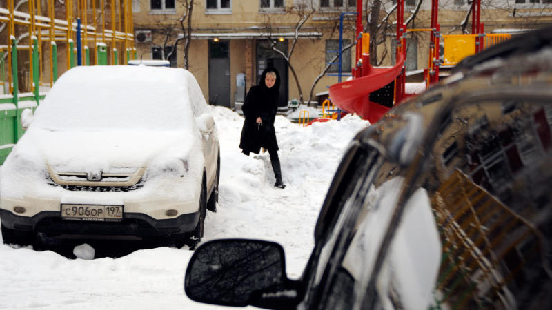 Сугробы в Москве вырастут к выходным