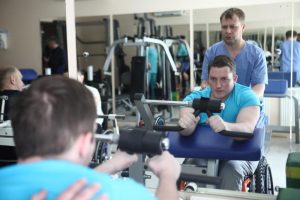 В новом ФОК будут предоставлены все условия для занятий спортом людей с ограниченными возможностями здоровья. Фото: Павел Волков, «Вчерняя Москва» В новом ФОК будут предоставлены все условия для занятий спортом людей с ограниченными возможностями здоровья. Фото: Павел Волков, «Вчерняя Москва»
