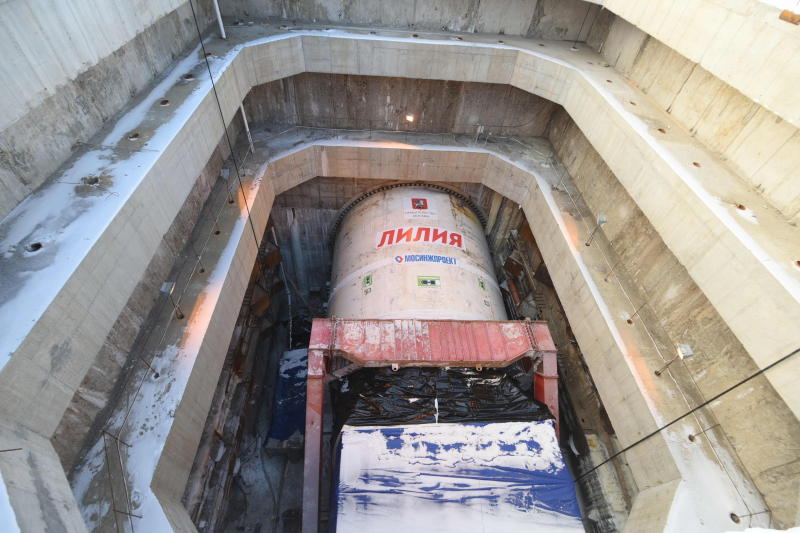 Первый двухпутный тоннель построили на Кожуховской линии метро Москвы