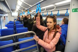 За новогодние праздники поезда МЦК перевезли почти 1, 4 миллиона пассажиров. Фото: Светлана Колоскова, «Вечерняя Москва»
