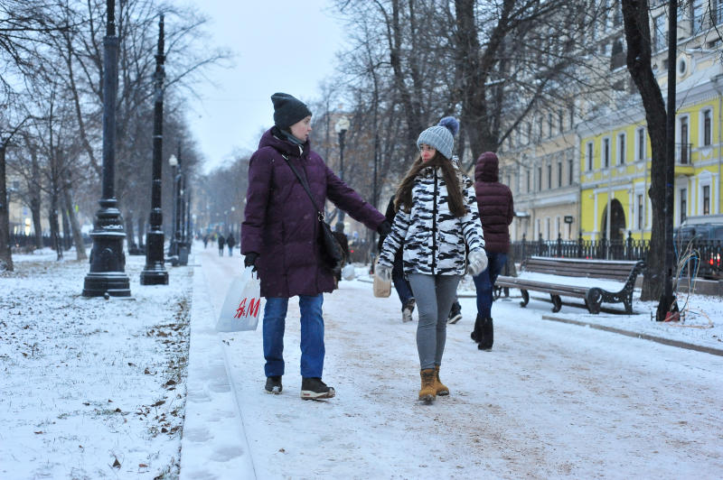 Морозная погода сохранится в Москве