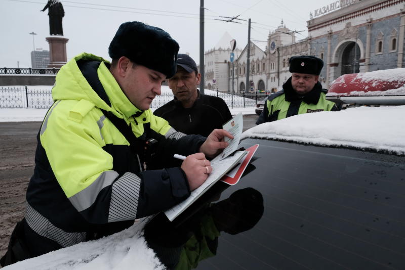 Полиция выехала на место крупной аварии в Юго-Восточном округе Москвы