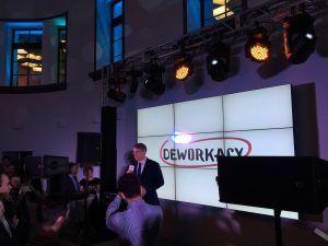 Алексей Фурсин поздравил всех присутствующих с открытием «Corporate Innovations Hub». Фото: Мария Иванова, «Вечерняя Москва» Алексей Фурсин поздравил всех присутствующих с открытием «Corporate Innovations Hub». Фото: Мария Иванова, «Вечерняя Москва»