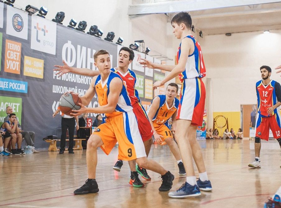 Юноши из школы №548 выиграли Первенство по баскетболу