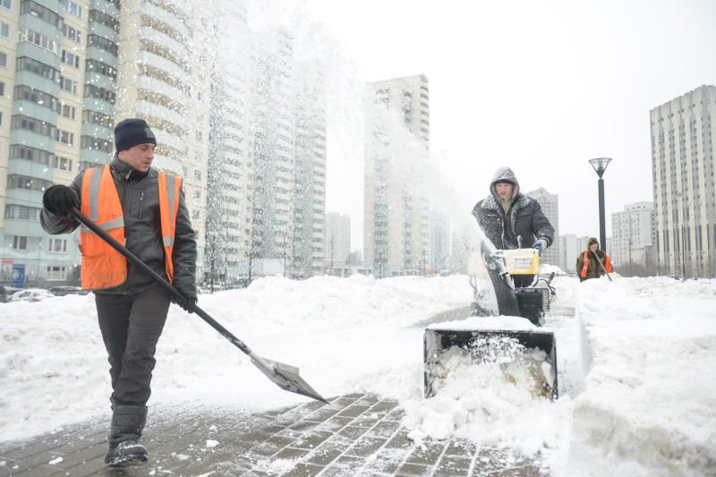 Снежный февраль: в Москве выпало 175 процентов месячной нормы осадков