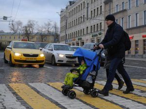 Профилактическое мероприятие «Пешеход». Фото: Александр Кожохин, "Вечерняя Москва"
