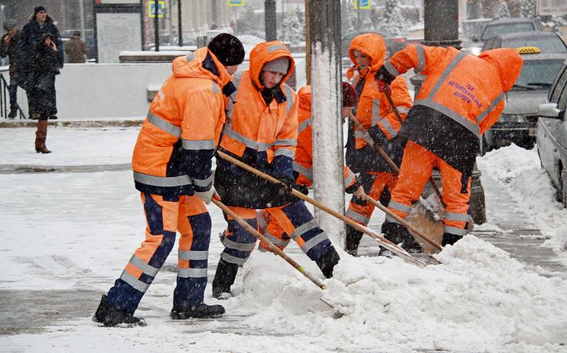 Специальный штаб по ликвидации последствий снегопада появился в столице