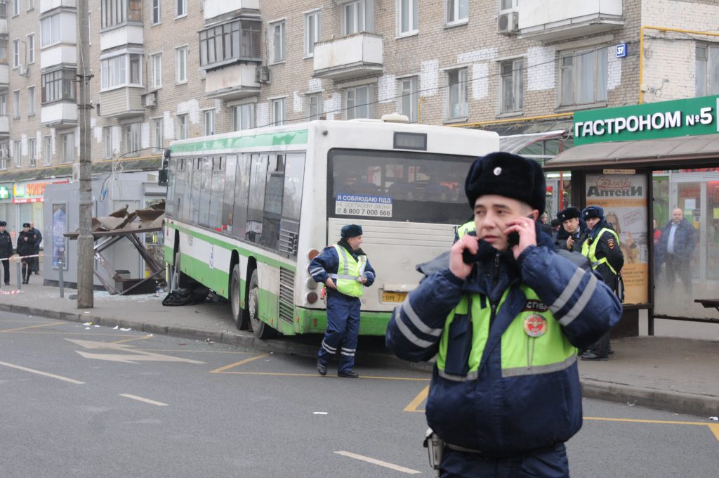 Количество ДТП снизилось в Москве