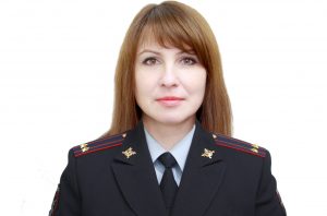 Подполковник полиции Ольга Петрова. Фото: Пресс-группа УВД по ЮАО ГУ МВД России по г. Москве