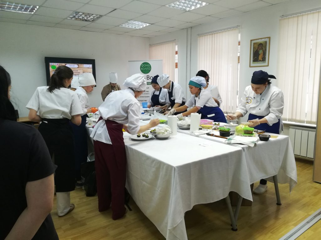 Отборочный тур кулинарного конкурса. Фото: Виктор Мошков
