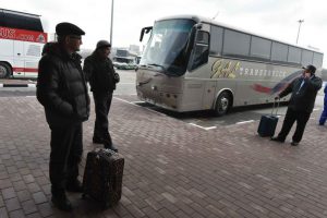 Из Москвы в Новомосковск можно уехать от автостанции «Красногвардейская». Фото: архив, «Вечерняя Москва» Из Москвы в Новомосковск можно уехать от автостанции «Красногвардейская». Фото: архив, «Вечерняя Москва»