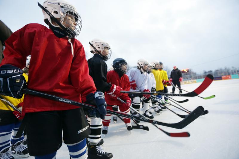 Национальную программу подготовки хоккеистов презентовали в «Парке Легенд»