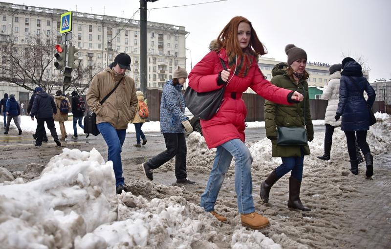 Погода на вторник в Москве: ноль градусов и осадки