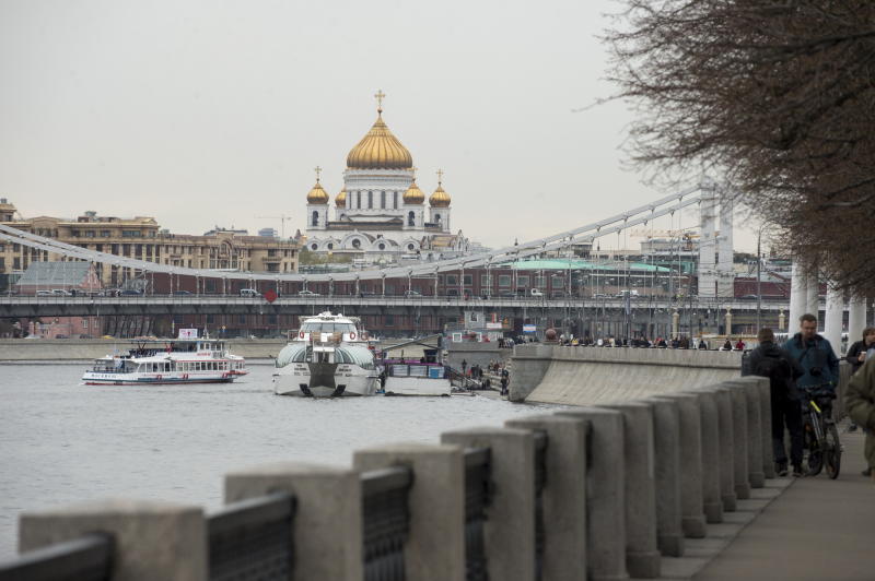 Первое электросудно в России пройдет по Москве-реке через год