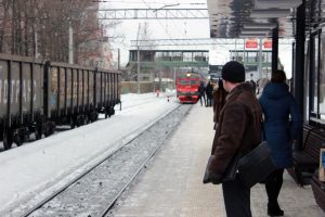 Пригородные электрички перейдут на летнее расписание с 25 марта. Фото: Мария Эльзенбах, "Вечерняя Москва"