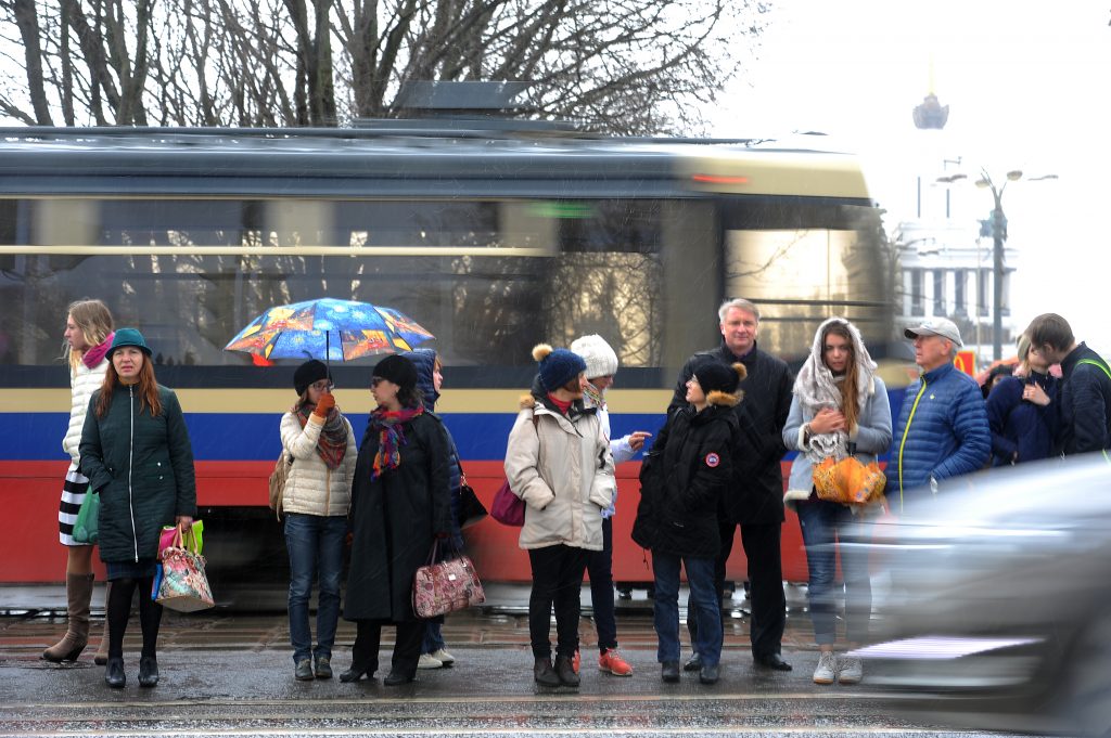 Среда принесет в Москву пасмурную погоду с дождем