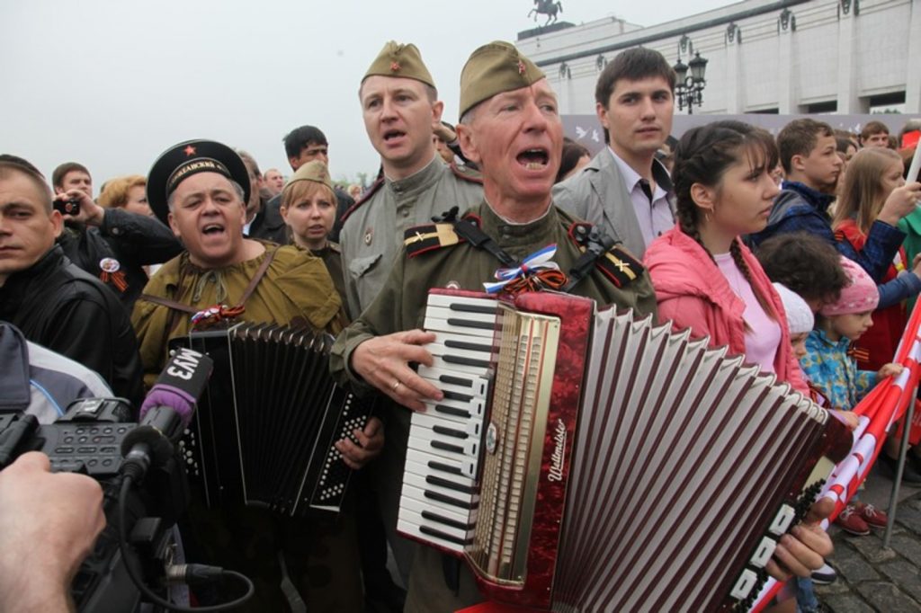 Исторический марафон «Песни Победы» пройдет 9 мая на площади Белорусского вокзала