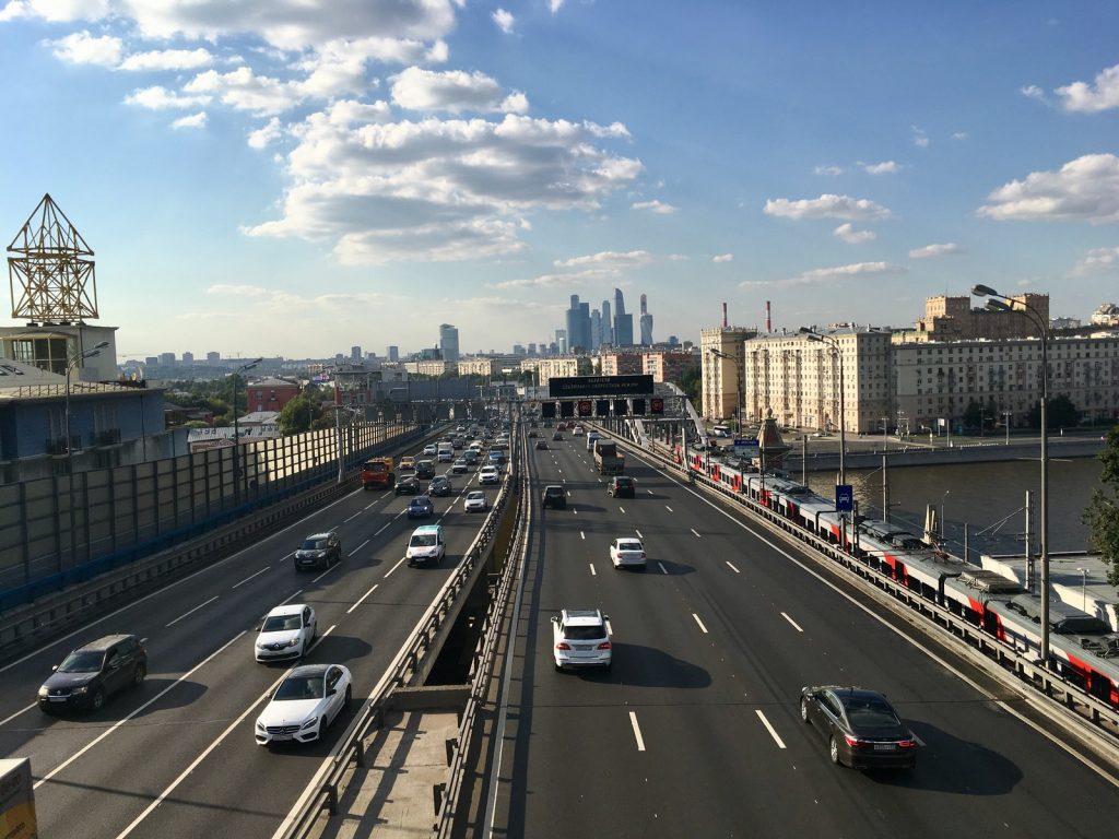 Москва в движении