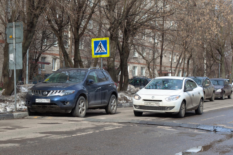 В Царицыне за счет средств от платных парковок установят восемь «лежачих полицейских». Фото: Татьяна Родионова, «Вечерняя Москва»