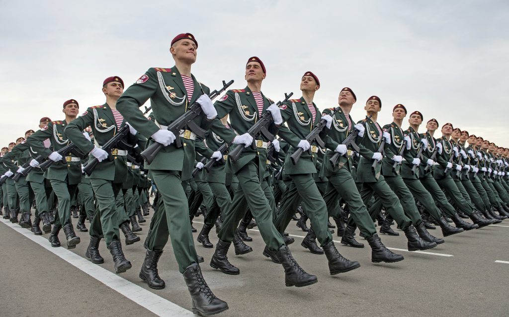 Генеральная репетиция к 9 мая состоялась в Москве. Фото: архив, «Вечерняя Москва»