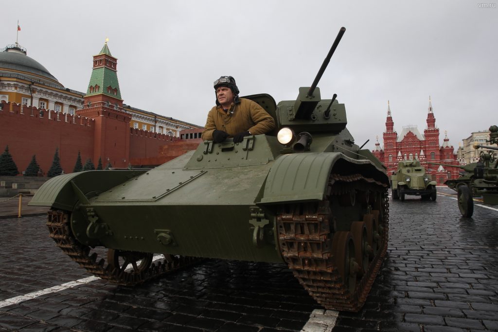 В Москве проходит репетиция Парада Победы. Фото: Антон Гердо, «Вечерняя Москва»