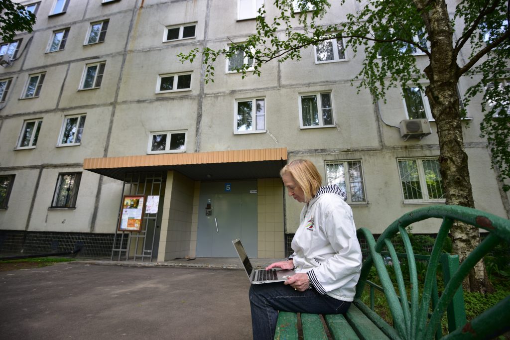 Жительница Зябликова Татьяна Абдюханова. Фото: Пелагия Замятина, «Вечерняя Москва»