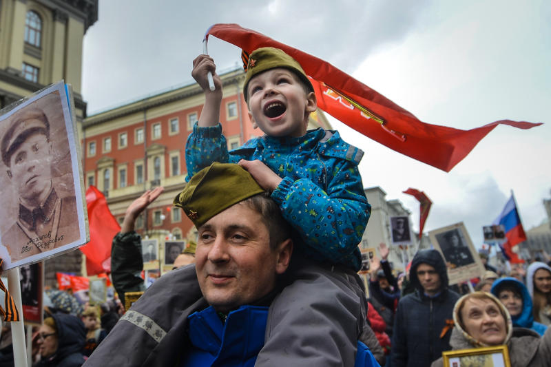 «Бессмертный полк» соберет в Москве миллион участников. Фото: Наталья Феоктистова, «Вечерняя Москва»