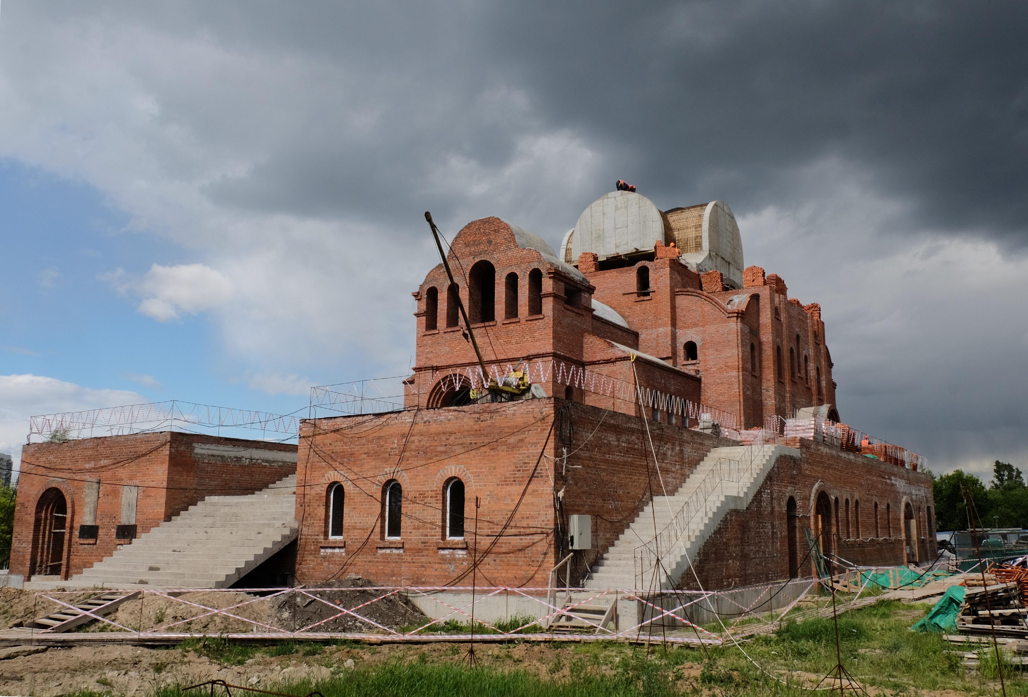 Храм Чуда Архангела Михаила в Братееве возведут по проекту церкви в Лесосибирске