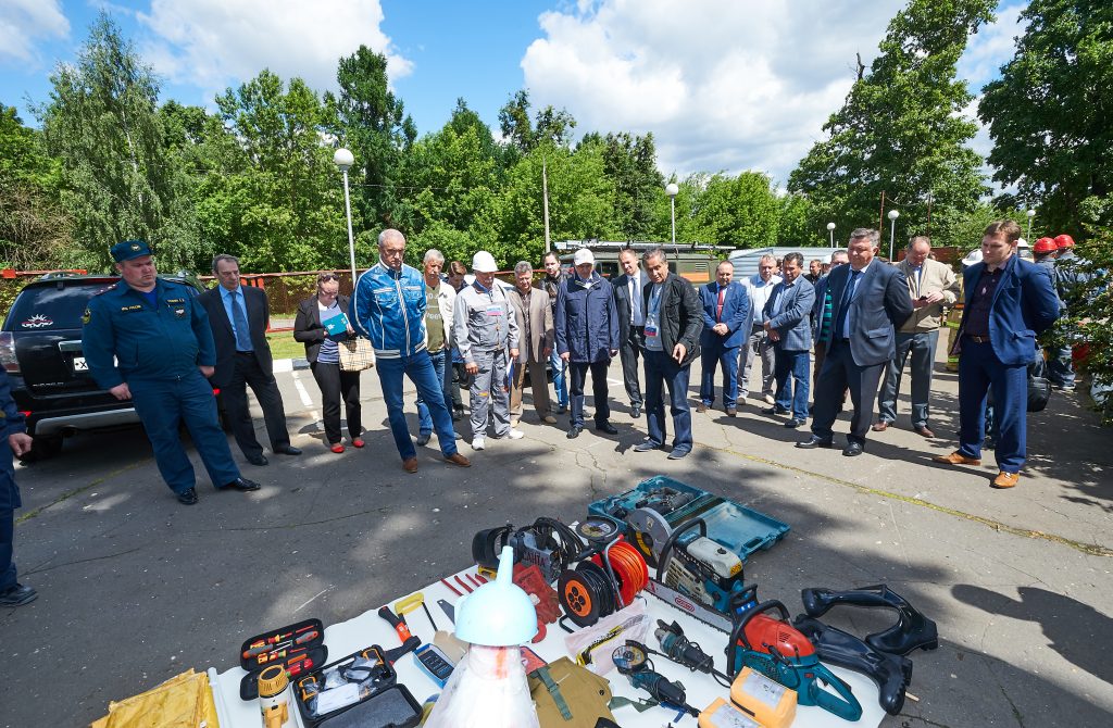 Учения спасателей в Южном округе. Фото: пресс-служба Управления по ЮАО Главного Управления МЧС России по г.Москве