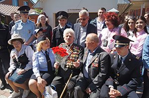 Единой командой на автомарафоне памяти. Фото: пресс-служба УВД по ЮАО