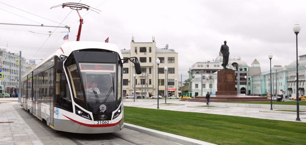 Москва получила обновленные трамваи «Витязь-М»