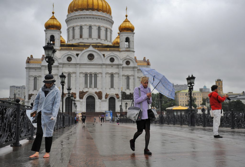 За сутки в московском регионе выпало до 13 миллиметров дождя