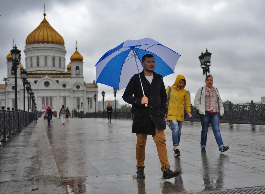 За сутки в Москве выпало 20 процентов июньской нормы дождя