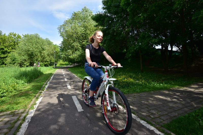 В парках Москвы появятся новые велодорожки