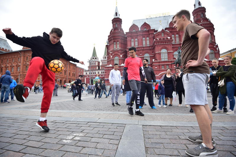 На Красной площади откроется «Парк футбола»