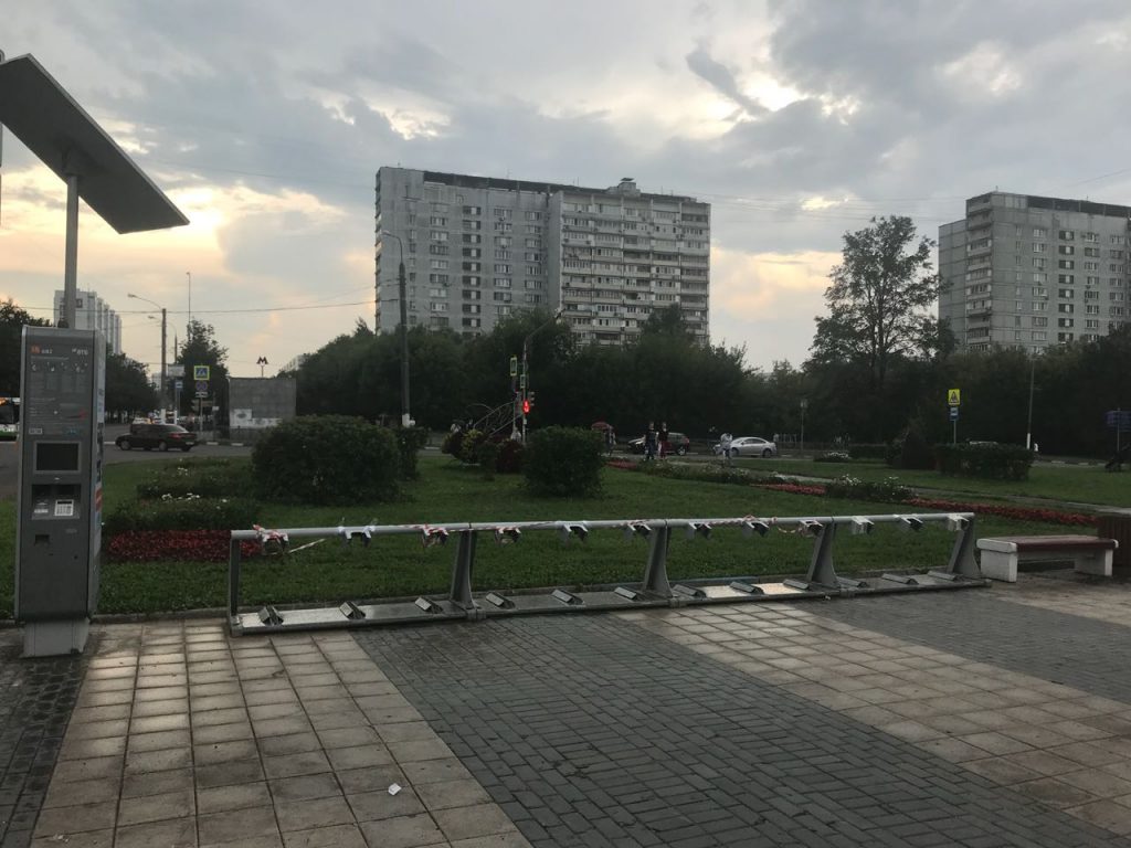 Станция велопроката у метро «Шипиловская». Фото предоставлено управой района Зябликово Станция велопроката у метро «Шипиловская». Фото предоставлено управой района Зябликово