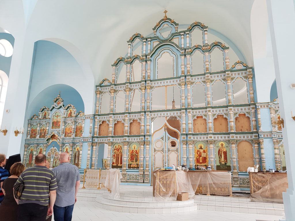 Ход строительства столичных храмов проверил Владимир Ресин
